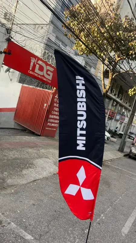 Windbanner Pantanal Flag instalado em cliente, foto 3